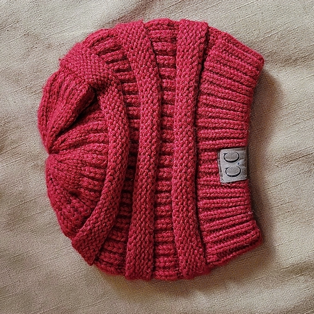 Red C.C beanie